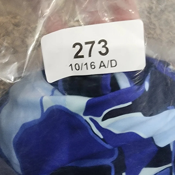 NWT Aerie OFFLINE Real Me Ruched Sports Bra Blue - Picture 6 of 6